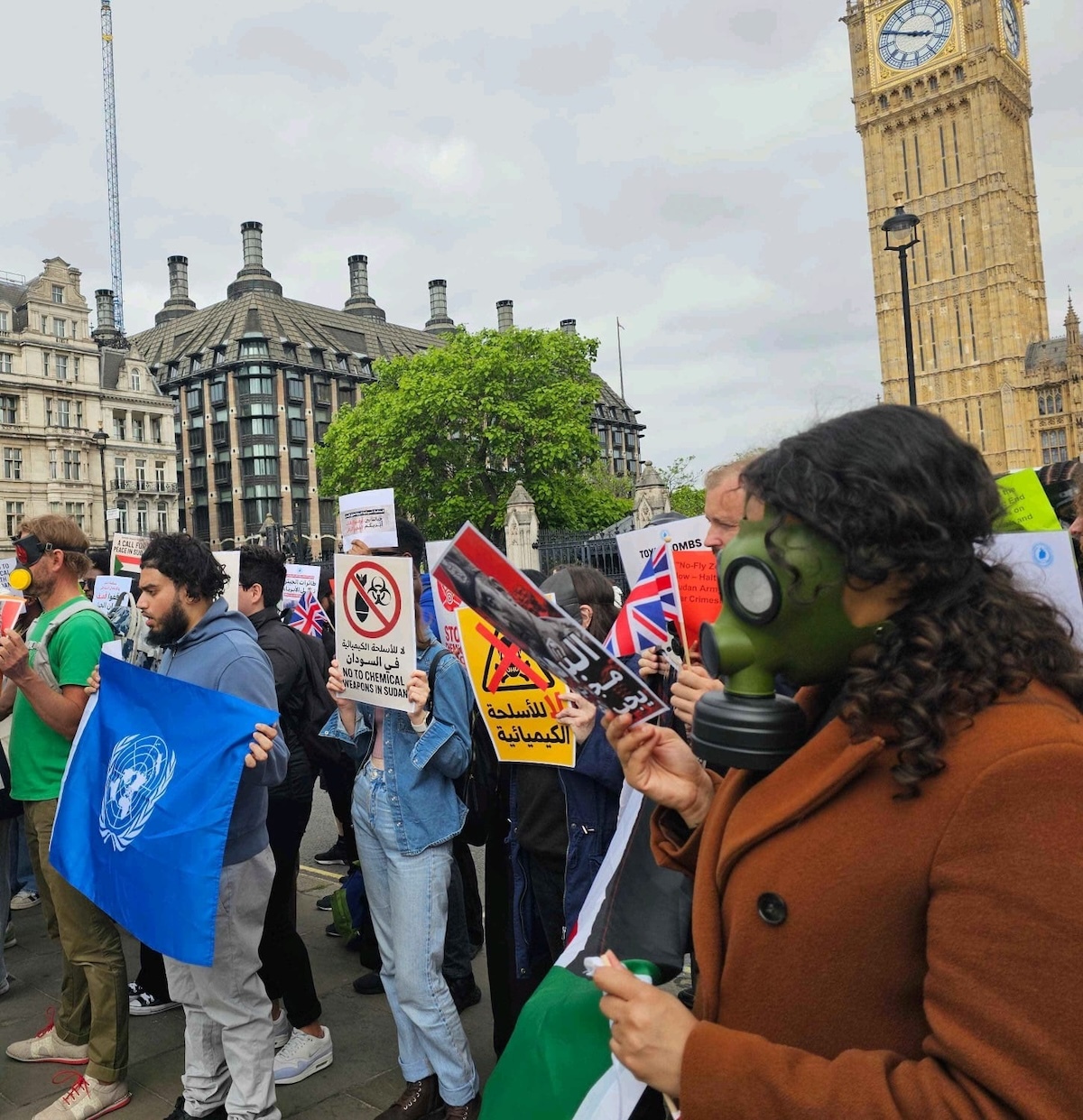 sudan londres armas quimicas