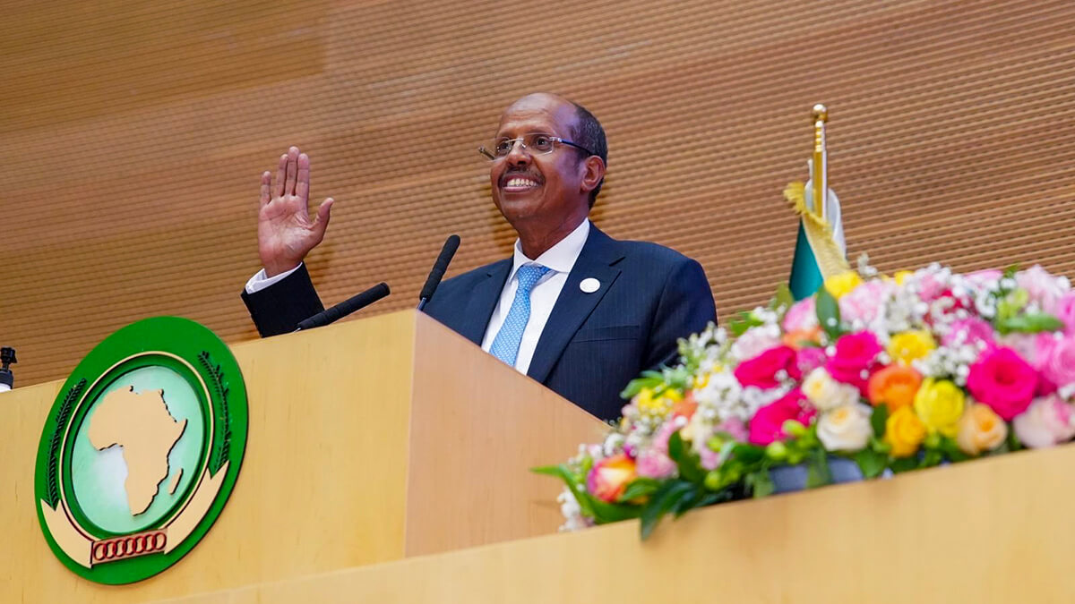 Mahmoud Ali Youssef, líder de la Comisión de la Unión Africana - PHOTO/UA