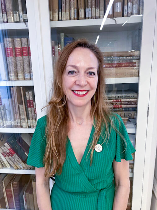 Marta del Riego Anta, escritora leonesa