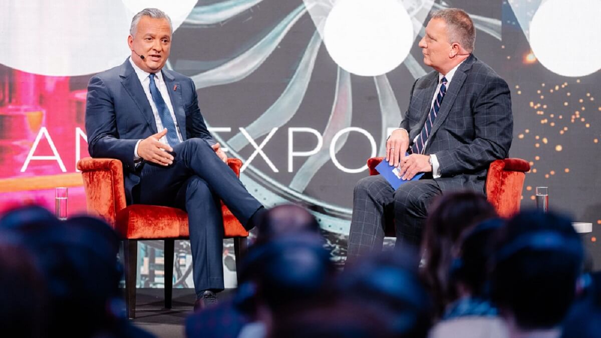Karim Zidane en el evento de Morocco Now en Bruselas - PHOTO/REDES SOCIALES/KARIM ZIDANE/MOROCCO NOW