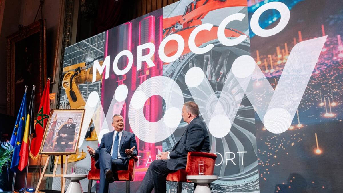 Karim Zidane en el evento de Morocco Now en Bruselas - PHOTO/REDES SOCIALES/MOROCCO NOW/KARIM ZIDANE