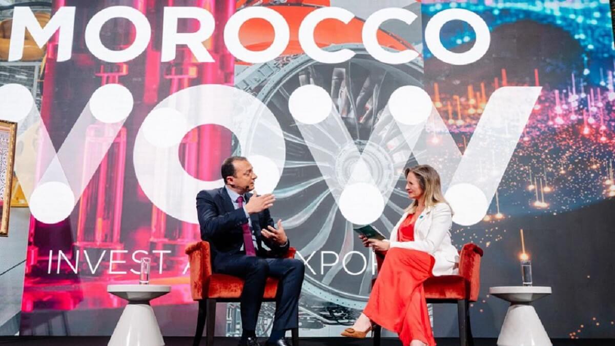 Ali Seddiki en el evento de Morocco Now en Bruselas - PHOTO/X/MOROCCO NOW/@MoroccoNow_Ofcl