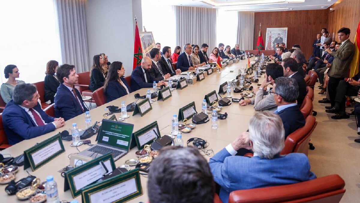 Misión comercial organizada por CEMAES y Foment del Treball - PHOTO/X/MINISTERIO DE INVERSIÓN DE MARRUECOS/KARIM ZIDANE/@KarimZidane_