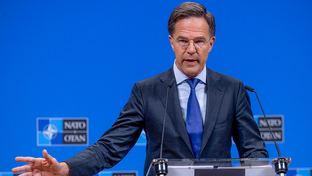 Mark Rutte ha confirmado que los objetivos de capacidades recién acordados por los ministros describen “exactamente” las principales prioridades y en qué capacidades deben invertir los aliados en los próximos años - PHOTO/NATO