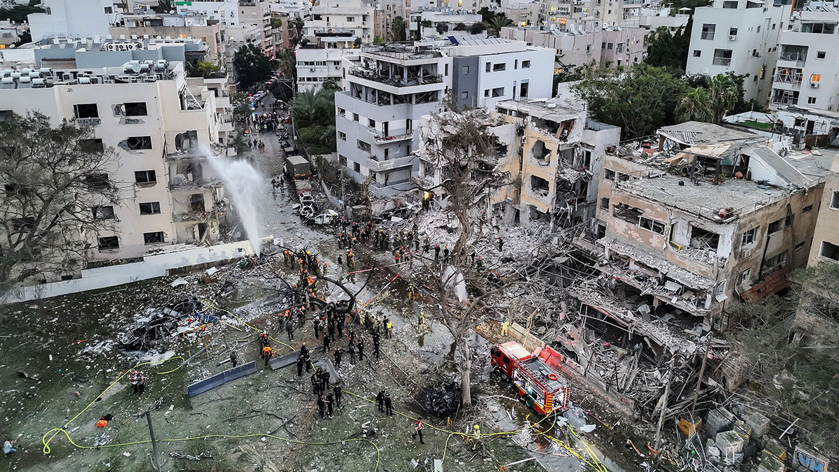 Israel and Iran are embroiled in the biggest military escalation in their recent history