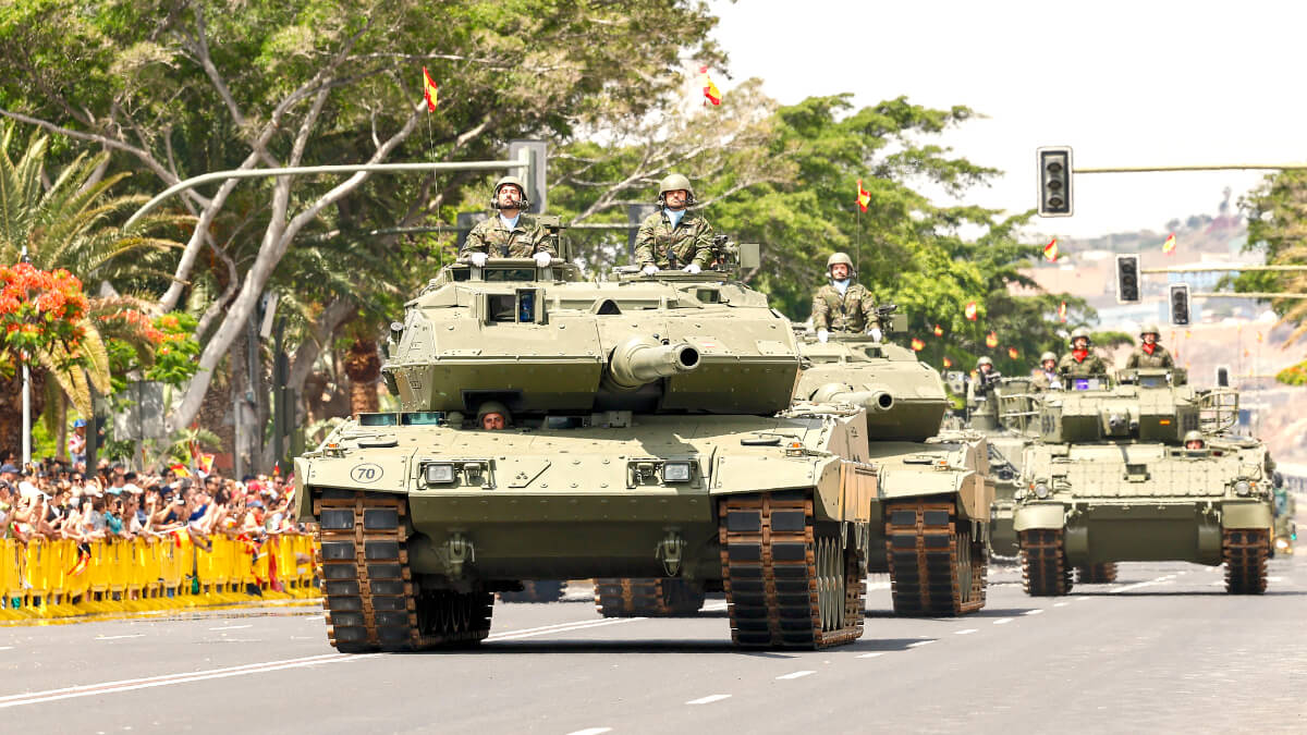 El proyecto Fuerza 2035 se ha extendido a todo el Ejército y en su configuración final juegan a favor las nuevas capacidades de combate, apoyo y logístico para operar en un entorno conjunto, integrado y multidominio - PHOTO/MDE-Rubén Somonte