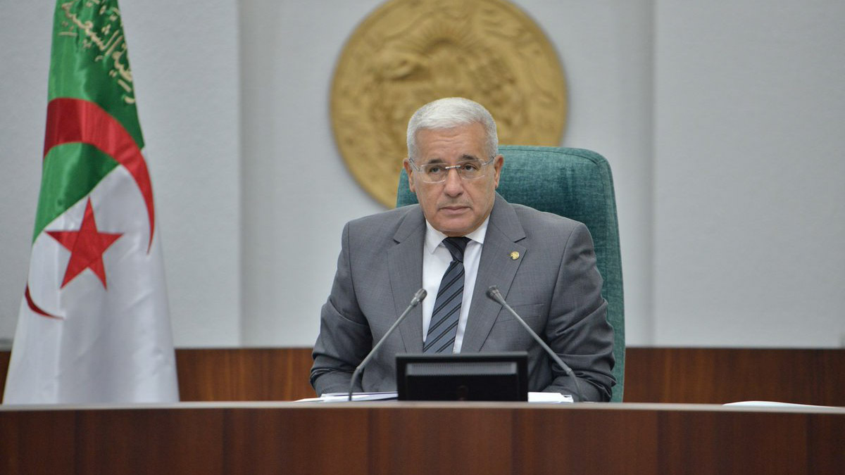 Presidente de la Asamblea Nacional Popular de Argelia, Ibrahim Boughali - PHOTO/ASAMBLEA NACIONAL POPULAR/X/@apnalgerie