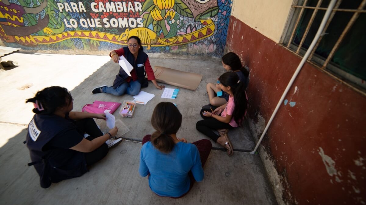 Imágenes de Plan International, México.
