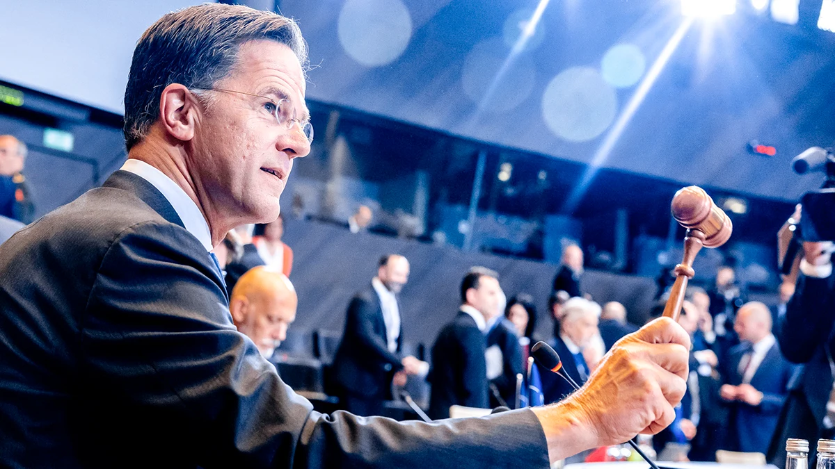 El secretario general de la Alianza, Mark Rutte, ha confirmado a Sánchez que otorgará a España la flexibilidad necesaria para seguir su trayectoria soberana en alcanzar el Objetivo de Capacidades al que se ha comprometido - PHOTO/NATO