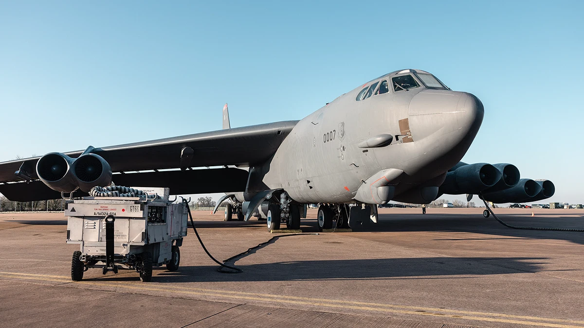 Estados Unidos ha reiterado que retirara sus fuerzas militares de Europa de forma progresiva, por lo que los aliados deben asumir sus responsabilidades para la defensa del continente. En imagen, un bombardeo B-52 - PHOTO/USAF-NATO