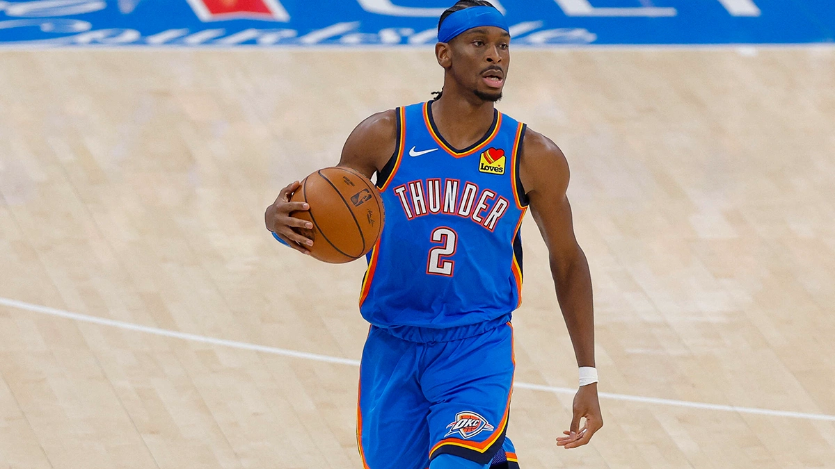 El base de los Oklahoma City Thunder Shai Gilgeous-Alexander - PHOTO/ ALONZO ADAMS/ IMAGN IMAGES via REUTERS