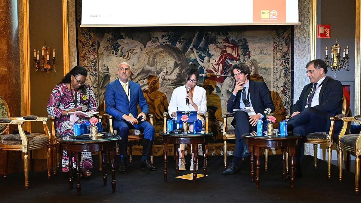 Espérance Kazabe, Nasser Tiassellal, Rosa Cañadas, Arthur Minsat y Jaime Montalvo - PHOTO/ATALAYAR/GEMA LÓPEZ