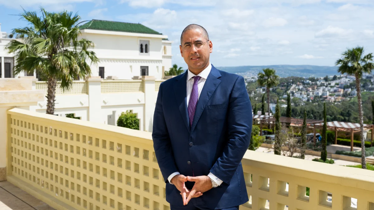 Jouad Shibi, director general del Fairmont Hotel en Tánger, Marruecos - PHOTO/ATALAYAR