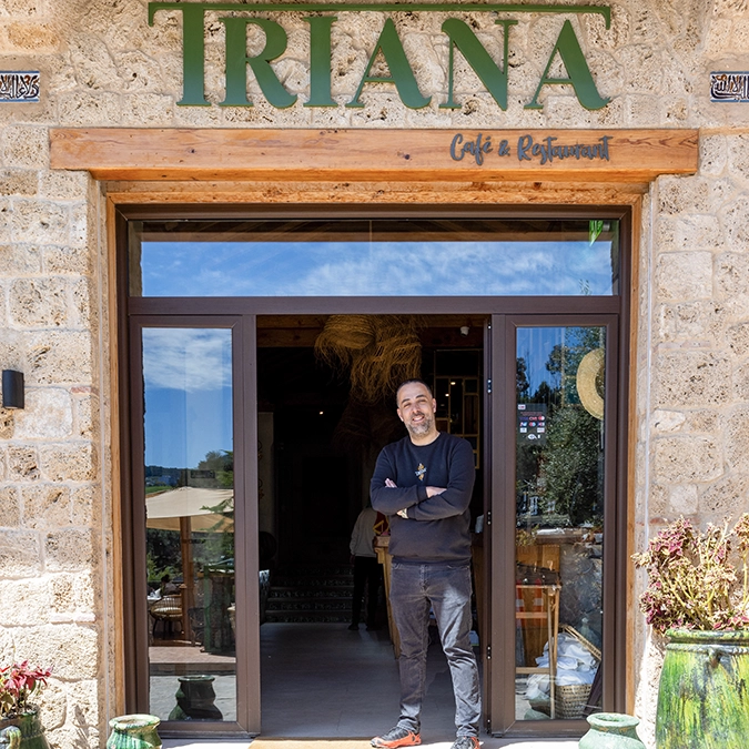 Moussable Alami, gerente del restaurante Triana - ATALAYAR/GUILLERMO LÓPEZ