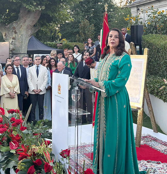 Karima Benyaich, embajadora de Marruecos en España - PHOTO/ATALAYAR