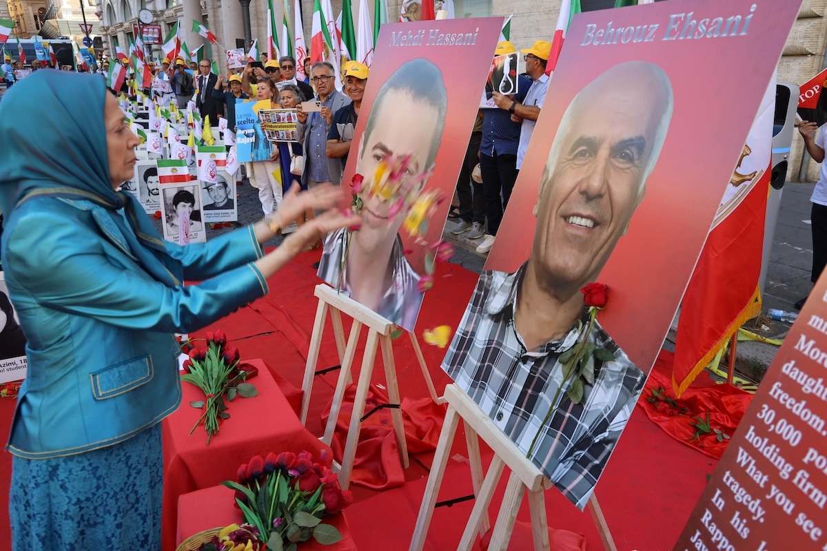 Maryam Radjavi-Rome-30julliet2025
