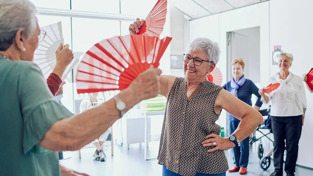 <p>Personas mayores participando en las actividades impulsadas por la Fundación "la Caixa" - PHOTO/CAIXA</p>