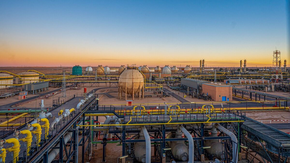 Yacimiento de gas de Hassirmel, en Argelia - PHOTO/Sonatrach