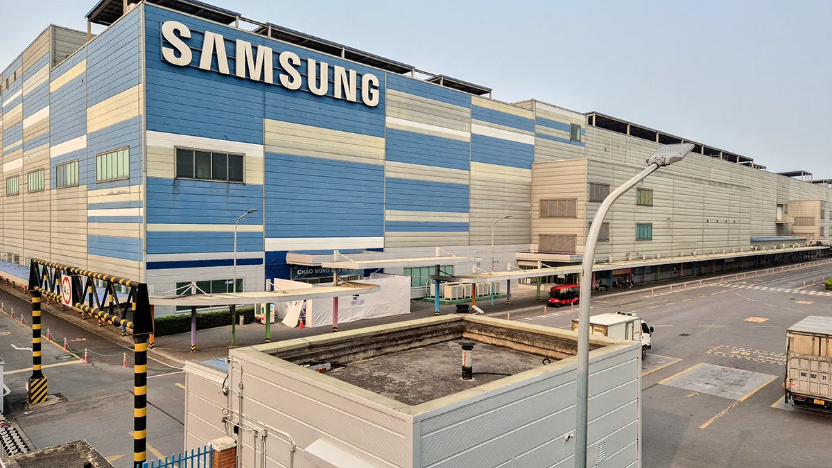 <p>Fábrica de Samsung Electronics en la provincia de Bac Ninh, Vietnam - PHOTO/ REUTERS</p>
