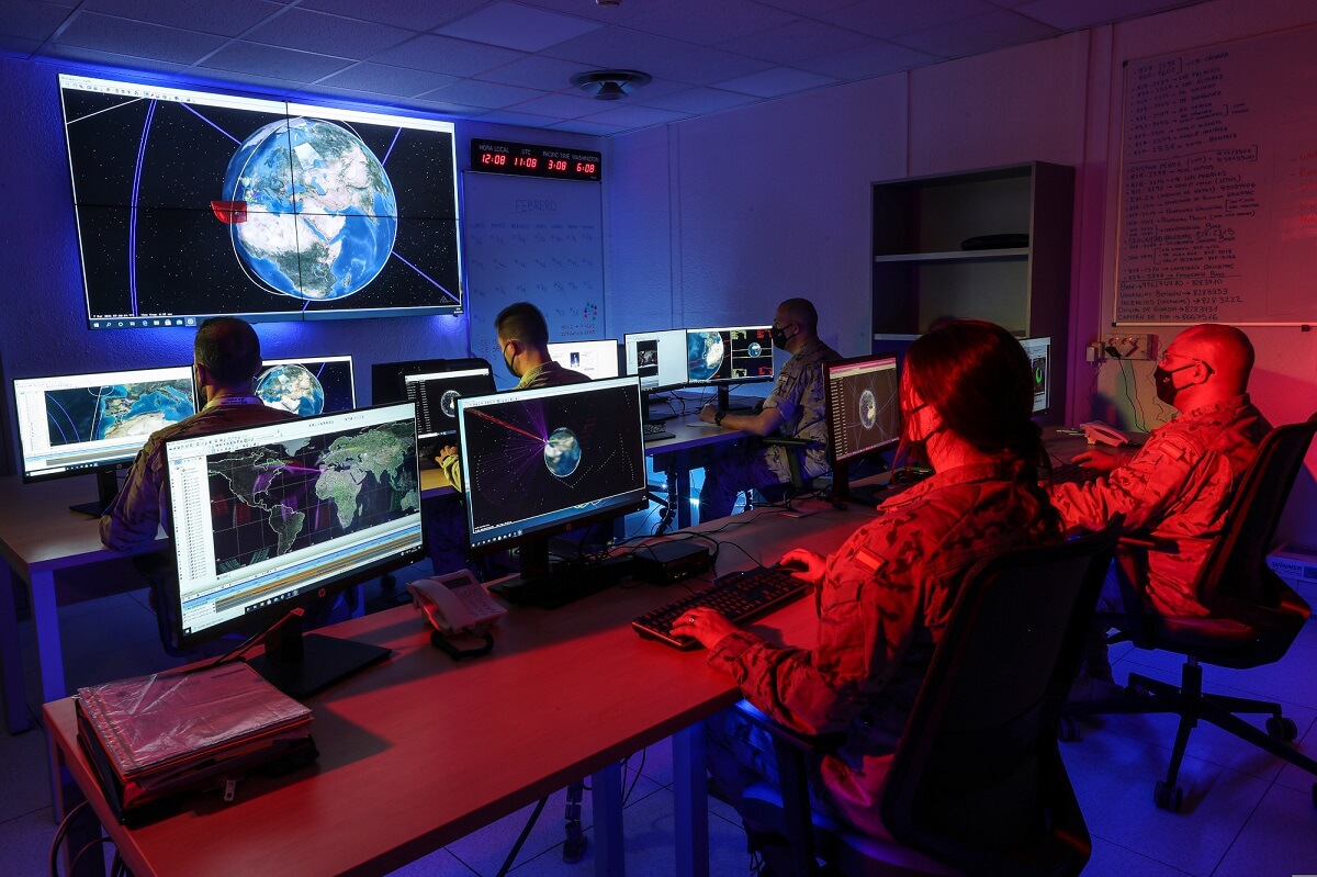El Centro de Operaciones y Vigilancia Espacial (COVE) es el responsable de la vigilancia del espacio exterior y cuenta con una nueva herramienta de conocimiento y control de la situación en el espacio exterior - PHOTO/EAE