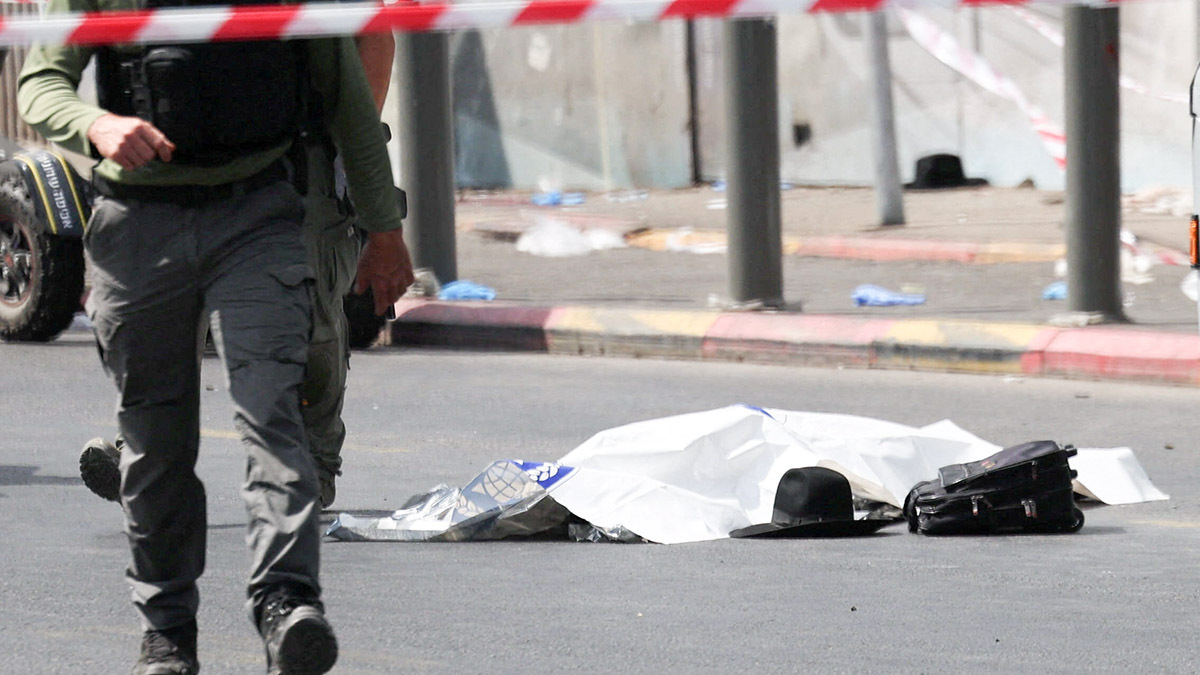 Atentado en Jerusalén - PHOTO/REUTERS/RONEN ZVULUN