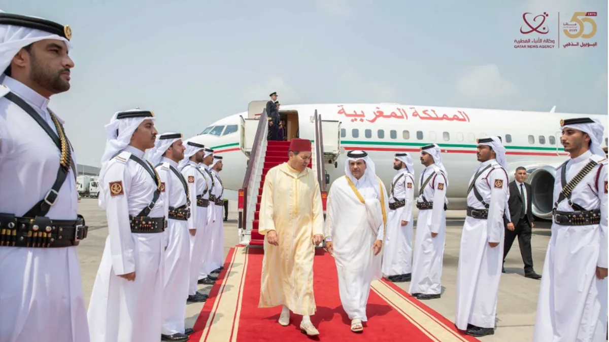 <p>El Príncipe Moulay Rachid, representa a SM el Rey Mohammed VI ,en la cumbre árabe-islámica de emergencia en Doha - PHOTO/ REDES SOCIALES</p>
