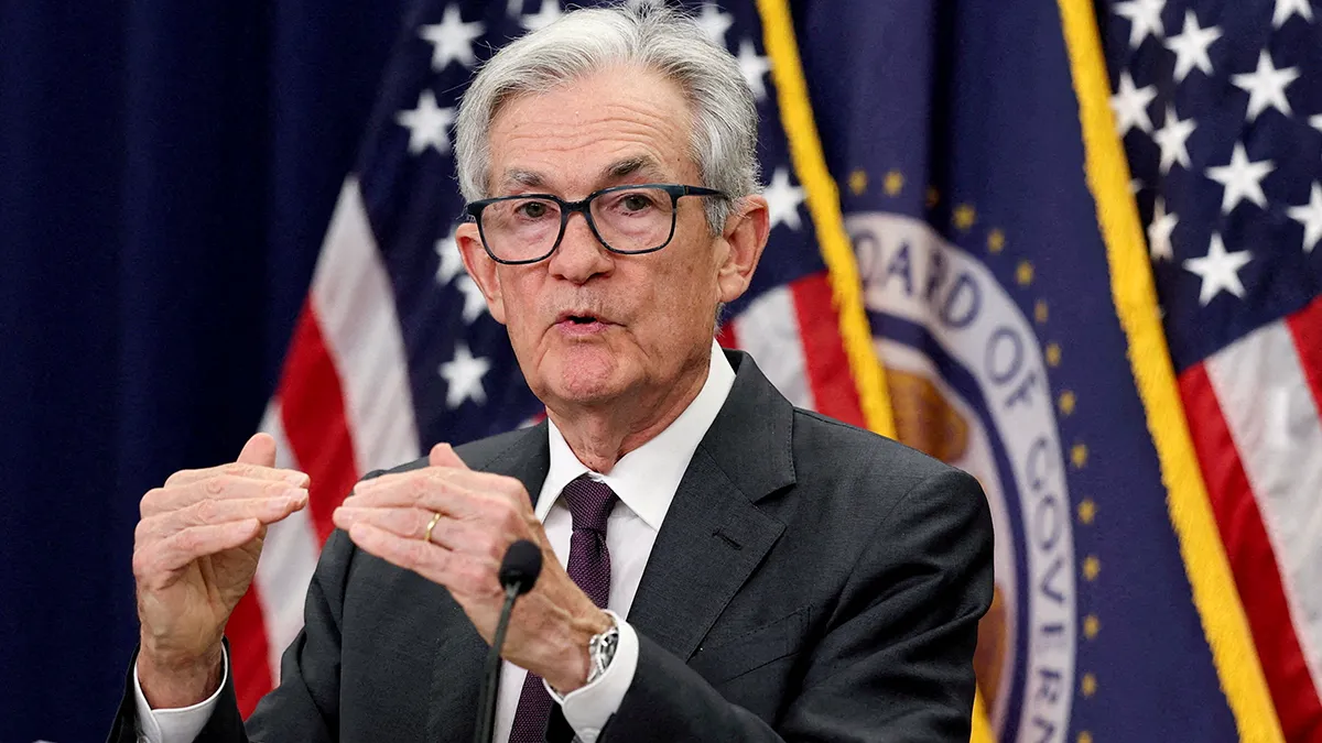 <p>El presidente de la Reserva Federal de EE. UU., Jerome Powell, en una conferencia de prensa tras la emisión de la declaración del Comité Federal de Mercado Abierto sobre la política de tasas de interés en Washington, DC, EE. UU., el 30 de julio de 2025 - REUTERS/ JOHATHAN ERNST </p>
