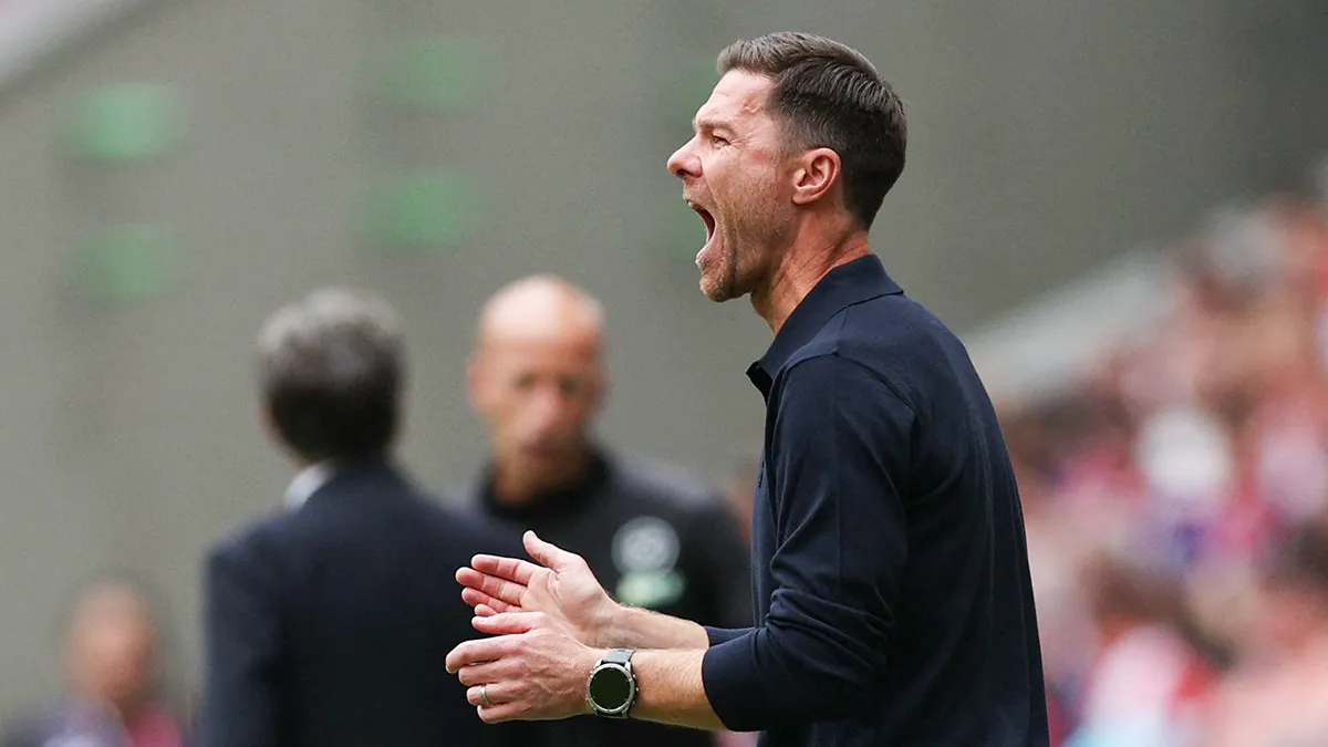 <p>El entrenador del Real Madrid, Xabi Alonso, durante el partido Atlético de Madrid contra Real Madrid en el Riyadh Air Metropolitano el 27 de septiembre de 2025 - REUTERS/ VIOLETA SANTOS MOURA </p>
