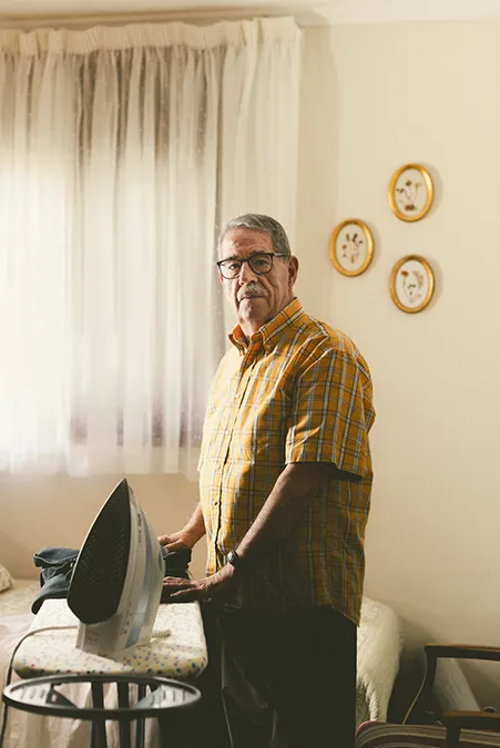 <p>Javier, participante del programa Siempre Acompañados de la Fundación ”la Caixa” - PHOTO/ Martí Pujol Bonastre. Fundación ”la Caixa”</p>