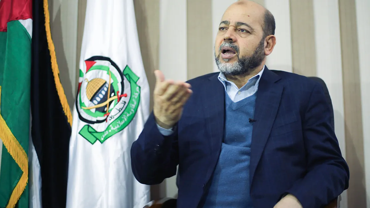 <p>Moussa Abu Marzouk de Hamás - REUTERS/ MOHAMMED SALEM</p>
