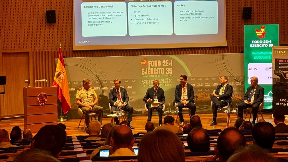 Indra en las ponencias del Foro de Toledo