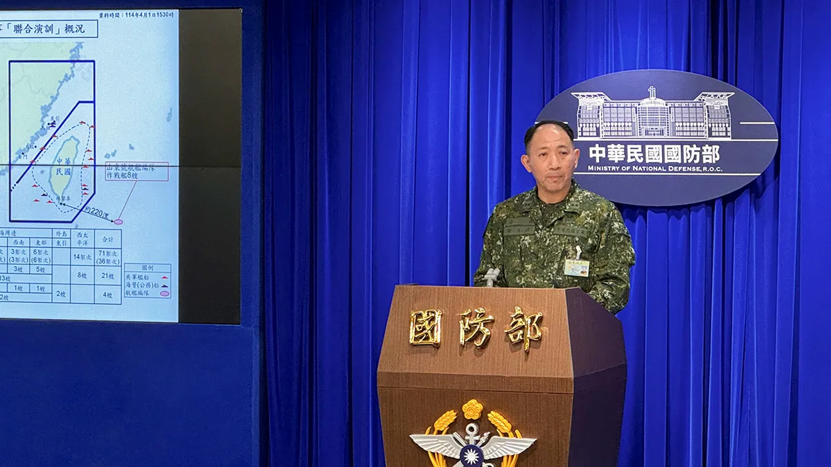 <p>El alto oficial de inteligencia del Ministerio de Defensa de Taiwán, Hsieh Jih-sheng - REUTERS/ WALID BERRAZEG</p>
