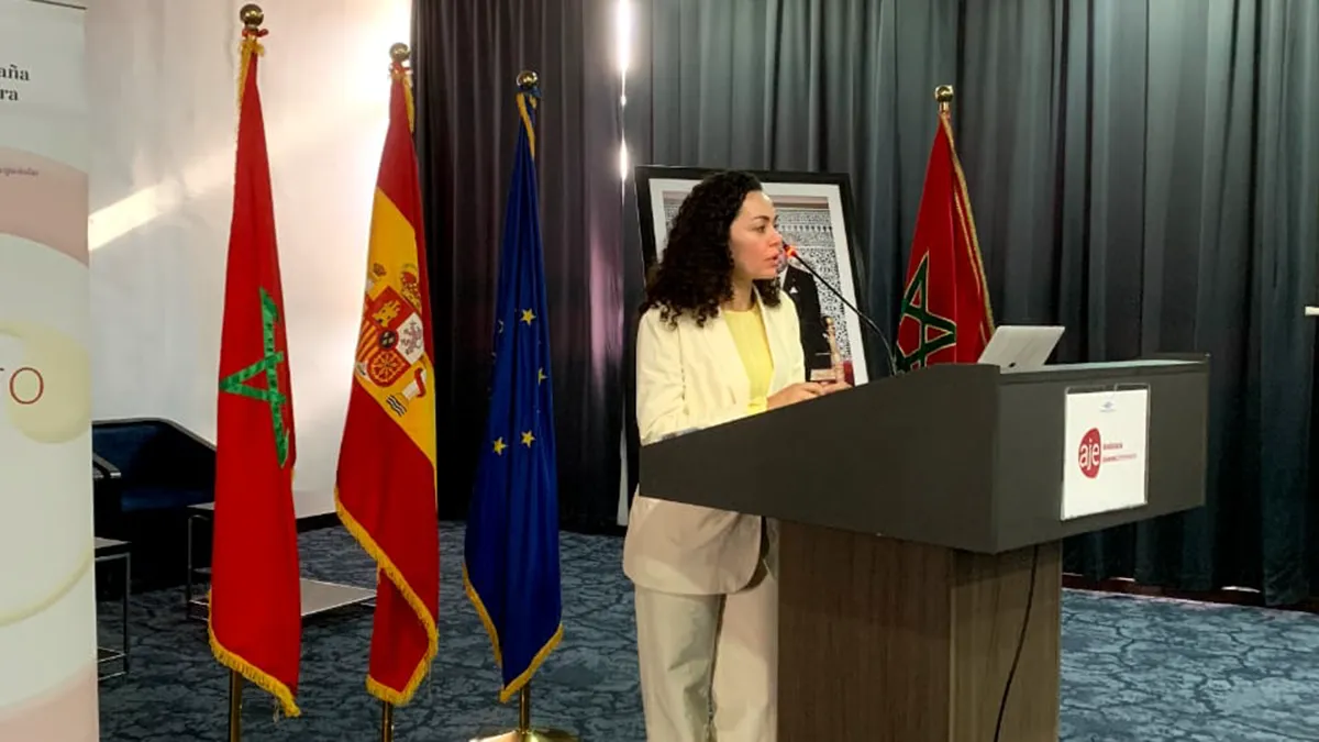 Najlae Ben Mokhtar, censor jurado de cuentas - PHOTO/KHADIJA TAOUIL