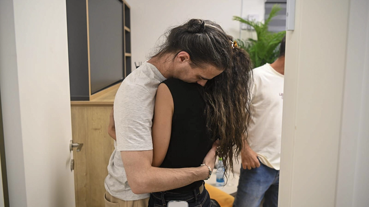 Nitzan Alon, uno de los 20 rehenes liberados por Hamás el 13 de octubre de 2025 - PHOTO/IDF