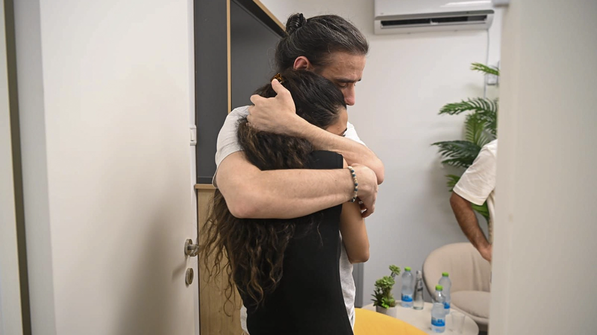 Nitzan Alon, uno de los 20 rehenes liberados por Hamás el 13 de octubre de 2025 - PHOTO/IDF