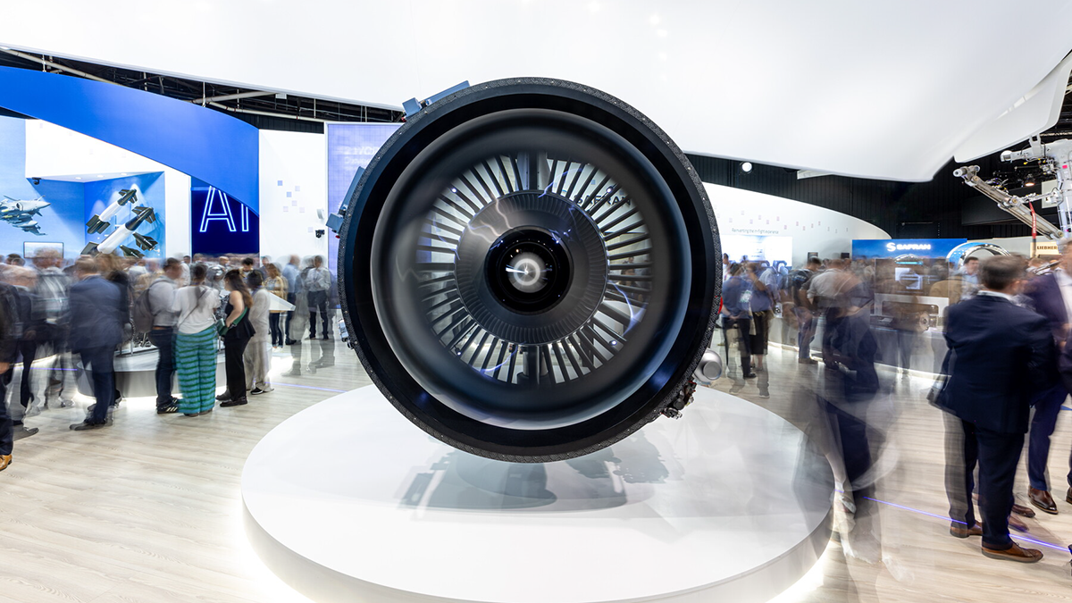 Motor Leap-1A - Salón Aeronáutico de París - PHOTO/Adrien Daste / Safran