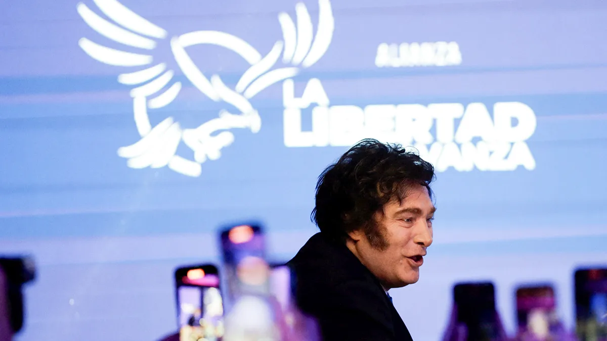 <p>El presidente de Argentina, Javier Milei, reacciona después de que el partido La Libertad Avanza ganara las elecciones de mitad de período, que se consideran cruciales para la Administración de Milei - REUTERS/ CRISTINA SILLE </p>
