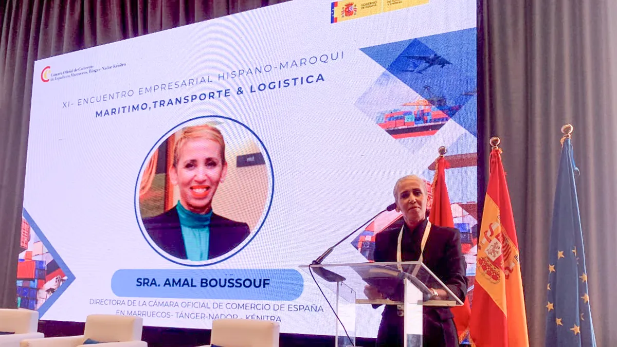 Amal Boussouf, directora de la Cámara de Comercio de España en Marruecos