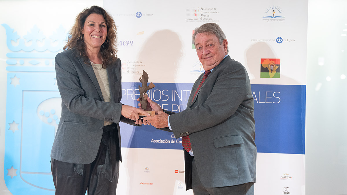 <p>Premio ACPE de turismo <em>Guía Repsol</em> - PHOTO/ CLUB INTERNACIONAL DE PRENSA </p>
