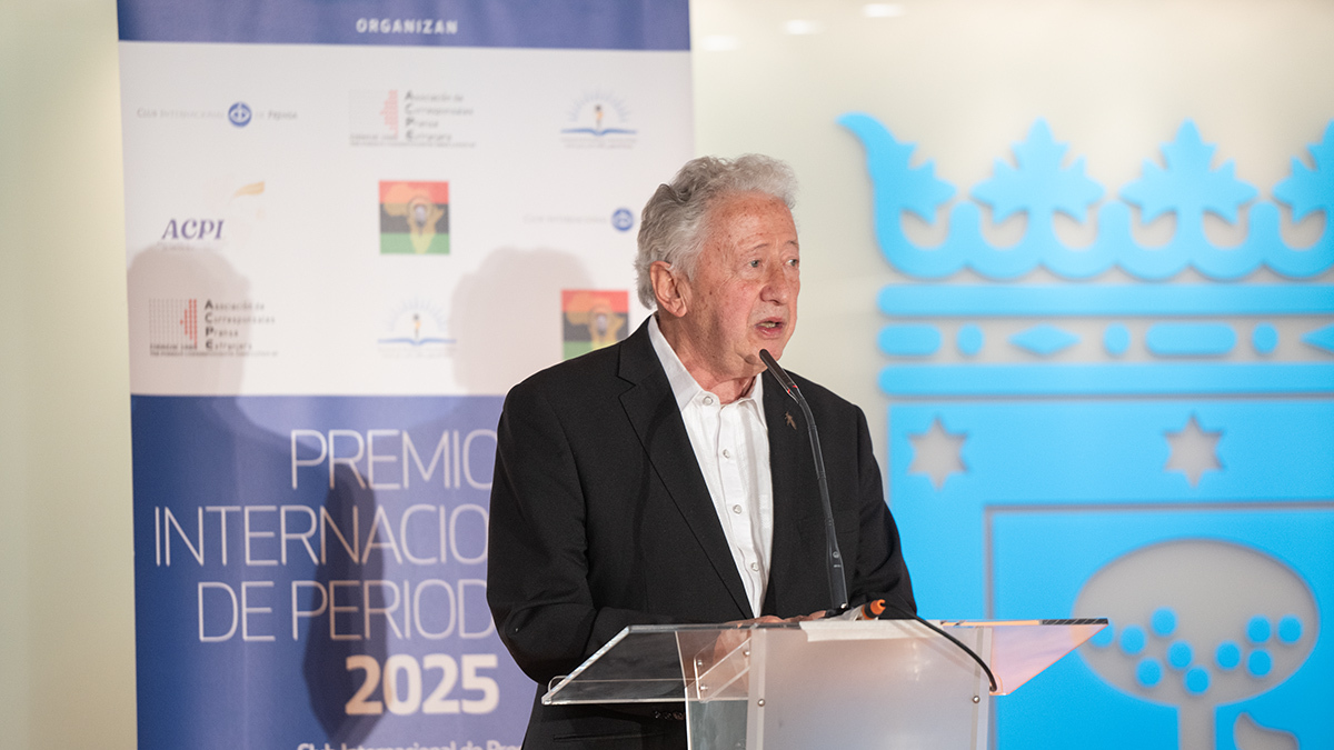 <p>Premio a la Mejor Trayectoria Profesional, Antonio Pelayo - PHOTO/ CLUB INTERNACIONAL DE PRENSA </p>
