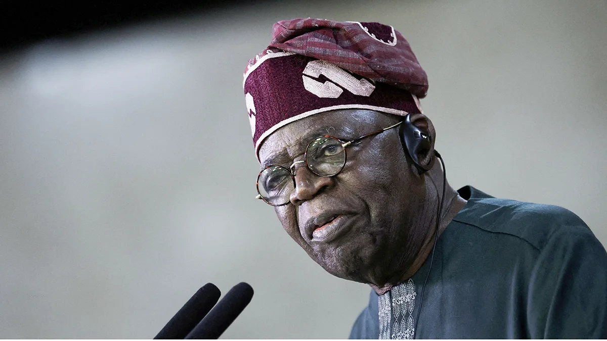 <p>El presidente de Nigeria, Bola Tinubu - REUTERS/ ADRIANO MACHADO </p>

