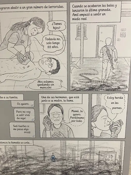 Cómic 7 de Octubre Israel