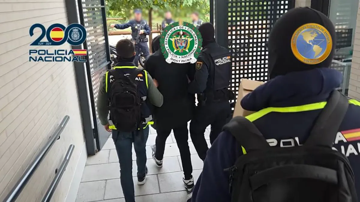 <p>La Policía Nacional desarticula por primera vez una célula del “Tren de Aragua” asentada en España - PHOTO/ POLICIA NACIONAL</p>

