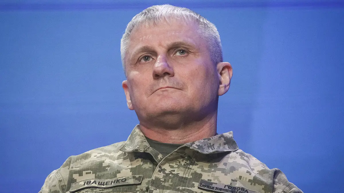 El jefe del Servicio de Inteligencia Exterior de Ucrania, Oleh Ivashchenko - REUTERS/ ANATOLII STEPANOV