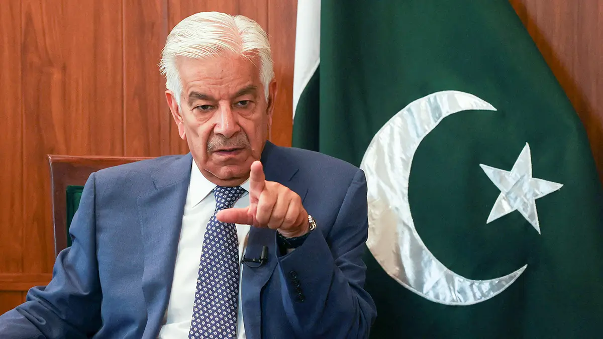 El ministro de Defensa de Pakistán, Khawaja Muhammad Asif - REUTERS/ FAYAZ AZIZ