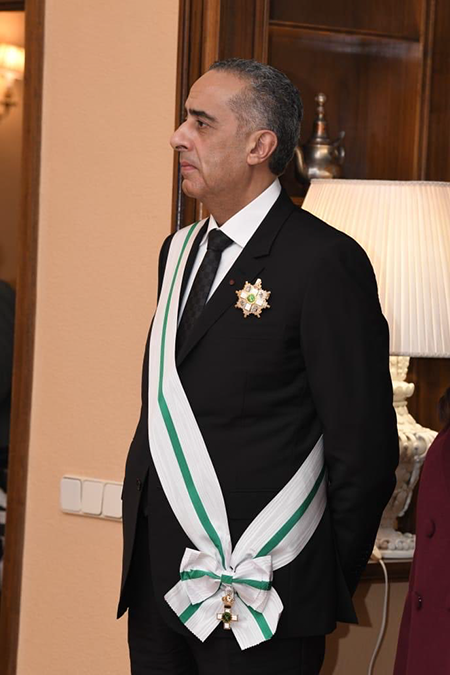 Condecoración a Abdellatif Hammouchi