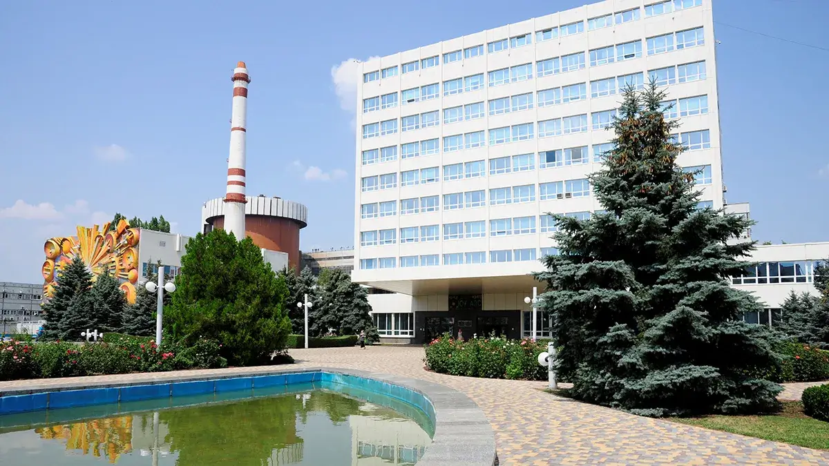 Vista general de la central nuclear de Pivdennoukrainsk en Yuzhnoukrainsk, región de Mykolaiv, Ucrania - PHOTO/ Servicio de prensa de la Compañía Nacional de Energía Nuclear Energoatom vía REUTERS
