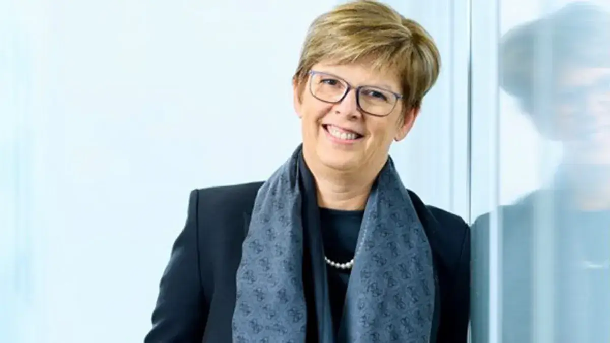 <p>Valérie Urbain, directora general de Euroclear - PHOTO/ EUROCLEAR </p>
