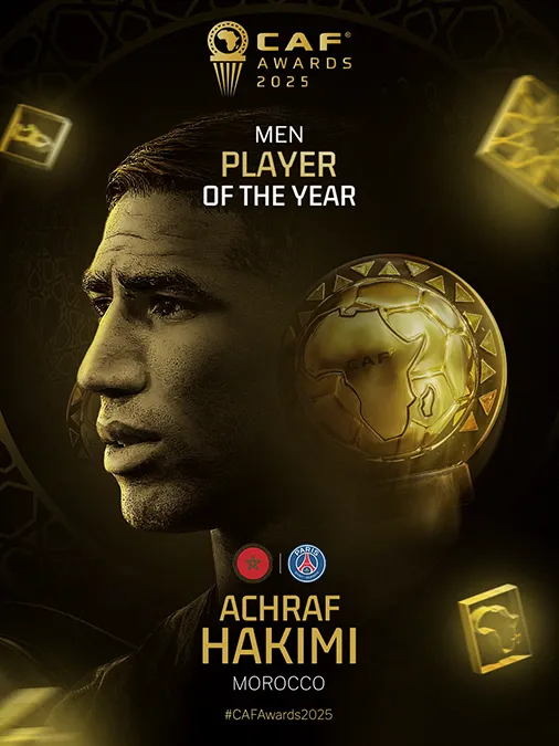 Achraf Hakimi - Premios CAF