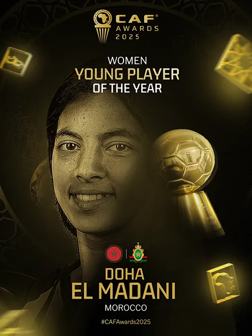 Doha El Madani - Premios CAF